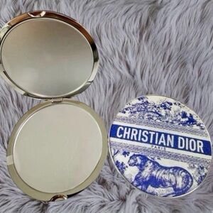 NEW! Christian Dior Blue Compact Mirror.